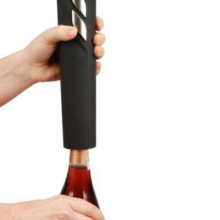 Black Twister diVinto - elektryczny korkociąg do wina na baterie