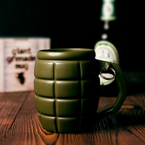 Gigantyczny Kubek Granat Zielony dla chłopaka męża