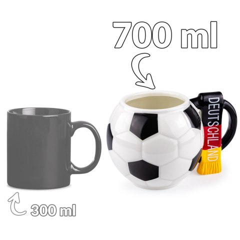 Kubek piłka z szalikiem - Niemcy