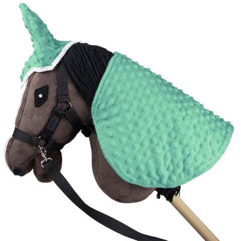 Derka i nauszniki Skippi dla Hobby Horse - miętowy - uniwersalny rozmiar
