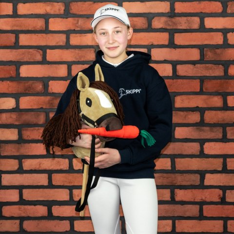 Konik na kiju z kantarem - Hobby Horse Skippi - Karmel - A3 - prezent